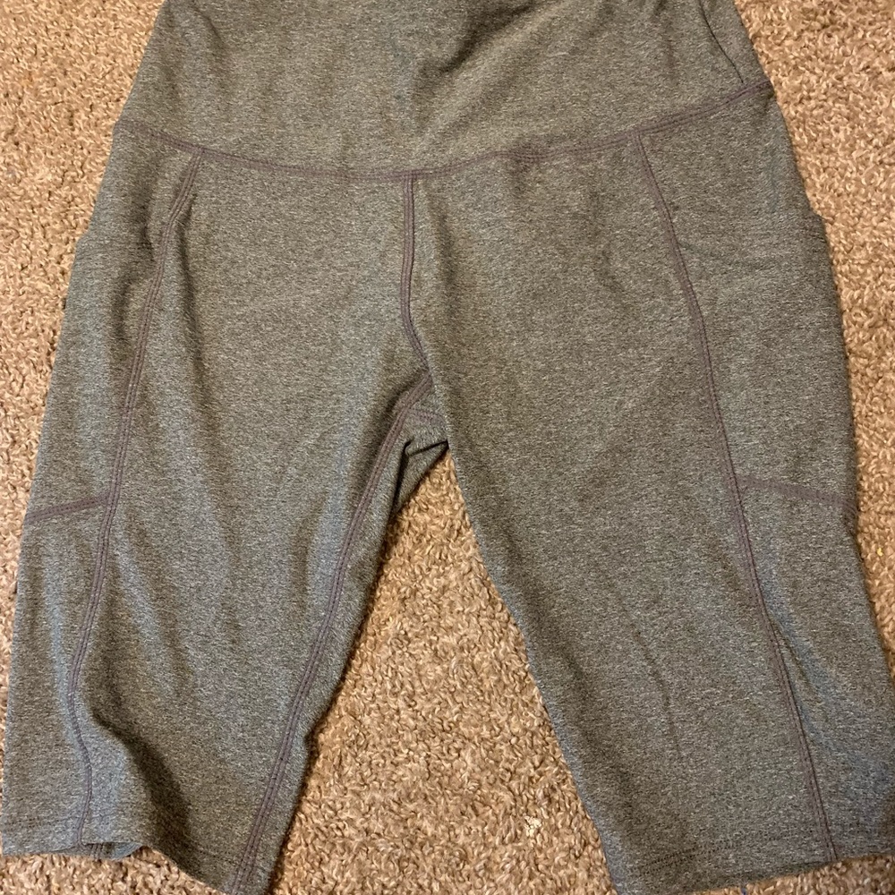 Women’s Grey Biker Shorts